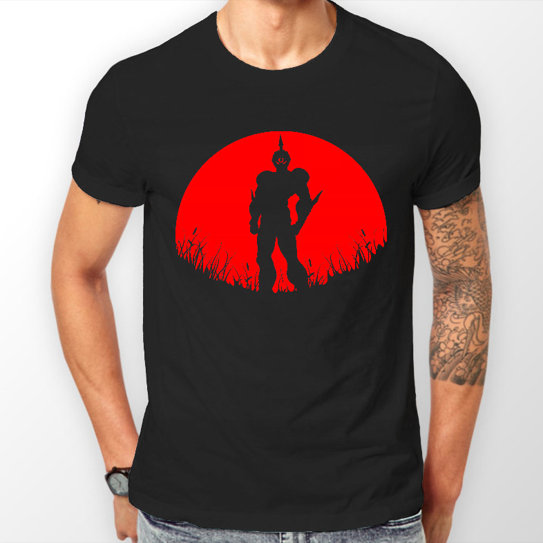 เสื้อยืด Guyver Bio Booster Armor สีแดง เดือน สไตล์อะนิเมะ มังงะ สำหรับทั้งชายและหญิง