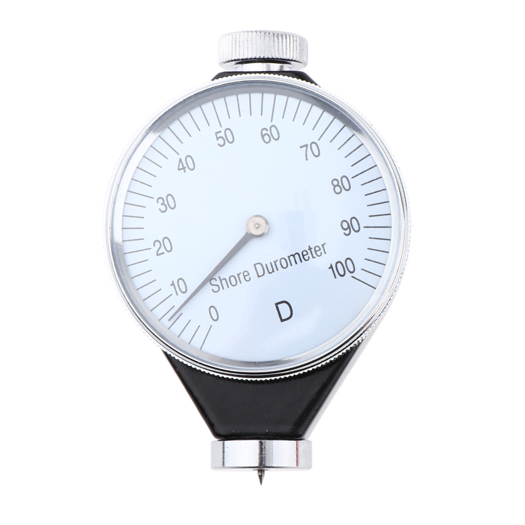 [unjitsh ] Shore Hardness Tester Durometer Dial Display, 0-100° เหล ็ กแข ็ งทํา Type A