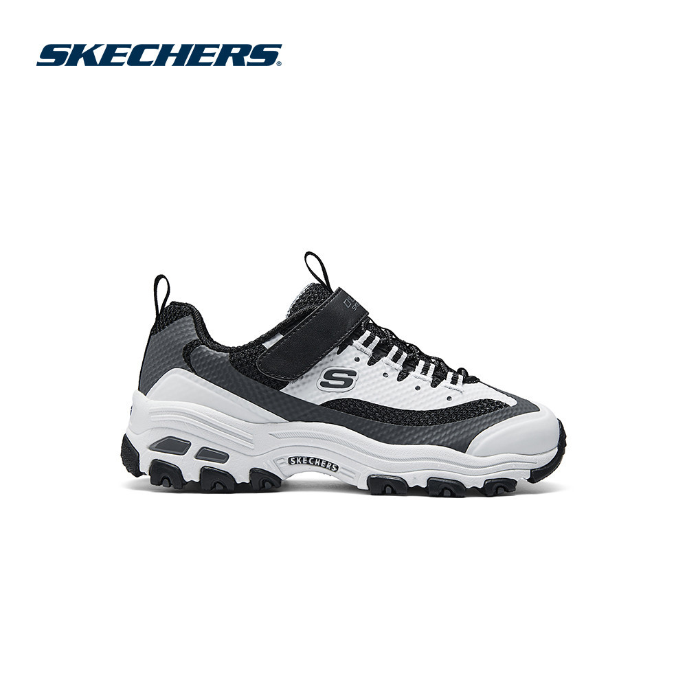Skechers สเก็ตเชอร์ส รองเท้า เด็กผู้ชาย Sport D'Lites Shoes - 405243L-WBK