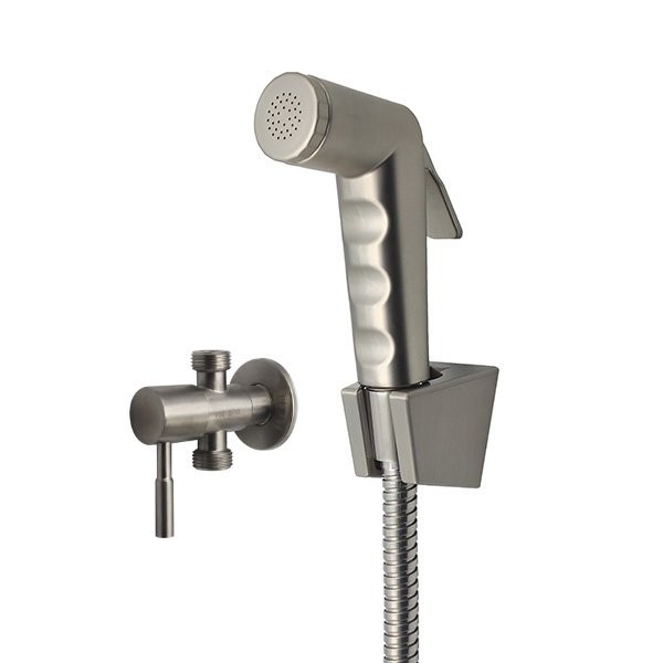 LOCAL789 DONMARK ชุดสายฉีดชำระซาตินพร้อมวาล์ว 2 ทาง สแตนเลส 304 DM-982P2208 ร้านอยู่ในไทย