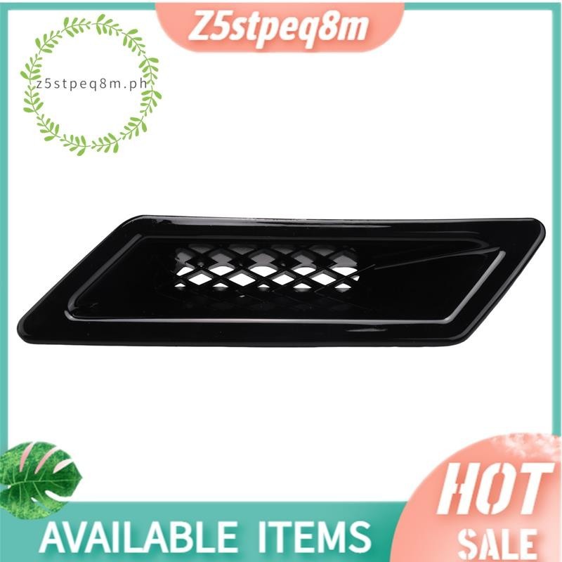 Z5stpeq8mGlossyสีดําUniversalรถกันชนหน้าHood Vent Air Outตกแต่งสําหรับHonda Civic Audi-A4 B8 Golf -E