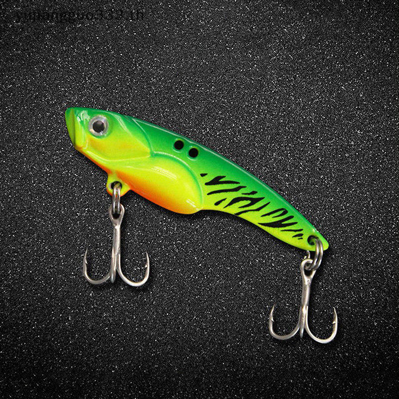 # Th # 3D Eyes Metal Vib Blade Lure Sinking Vibration Baits ประดิษฐ์ Vibe สําหรับ Bass Pike Perch Fishing Lure .