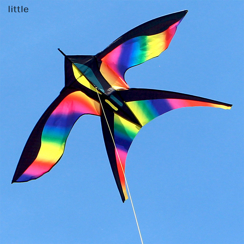 Thlittle Large Rain Bird Kites with Handle Line ผ ้ าไนลอน Swallow Kite Bird Kites Boutique