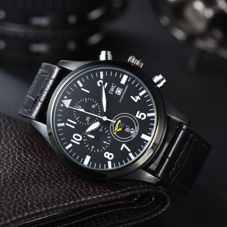 Iwc Series Watch Automatic Mechanical Men 's Watch ครบชุด