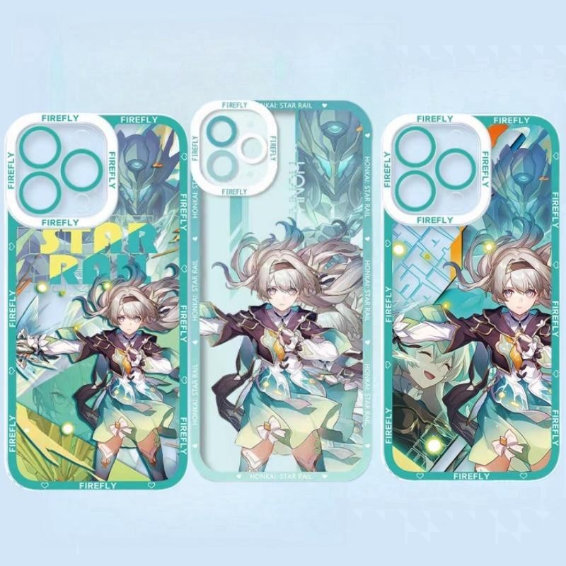 Honkai Star Rail Firefly โทรศัพท์มือถือสําหรับ Redmi หมายเหตุ 13 Pro 5G 12 4G 11 11S 12S 10 8 12 13 Pro Plus Redmi 12C 13C A2 A1 Plus 9A 10C 9T 9 10 กรณีกันกระแทก