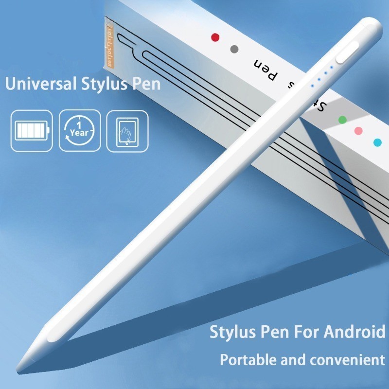 การเขียนปากกาสไตลัสสําหรับ iPad Pro 11 2024 5th Pro 13 7th Air 13 Air 11 9.7 10.2 9th 10th Mini 6 5 Air 4 3 2 Capacitive ปากกาสไตลัส