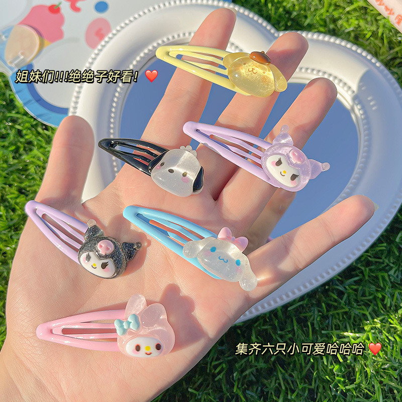 การ์ตูนน่ารัก กิ๊บติดผมกิ๊บติดผมเด็กผู้หญิง Bibe คลิปคลิปหน้าม้าขนาดเล็ก