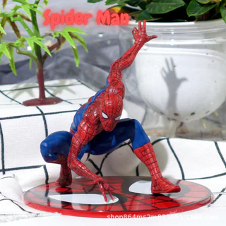 โมเดลสไปเดอร์แมน Spiderman โมเดลซูเปอร์ฮีโร่🕷️🕸︎ โมเดลแต่งเค้ก ตุ๊กตาแต่งเค้ก 🇹🇭 🚚พร้อมส่งในไทย