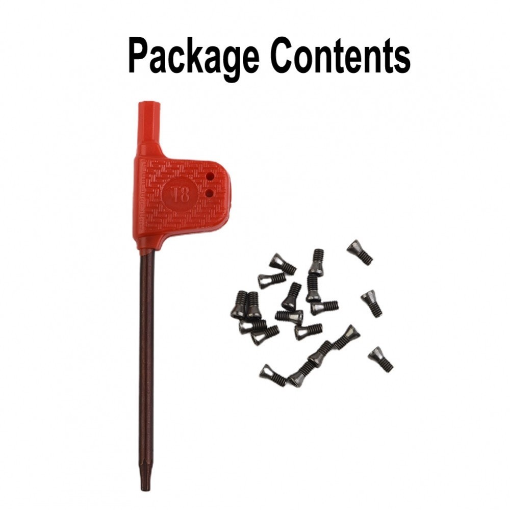 [TSKTH]20pcs Insert Torx Screw for Carbide Inserts Lathe Tool &amp; Screwdriver Kit (M2 M5)[Ready stock]