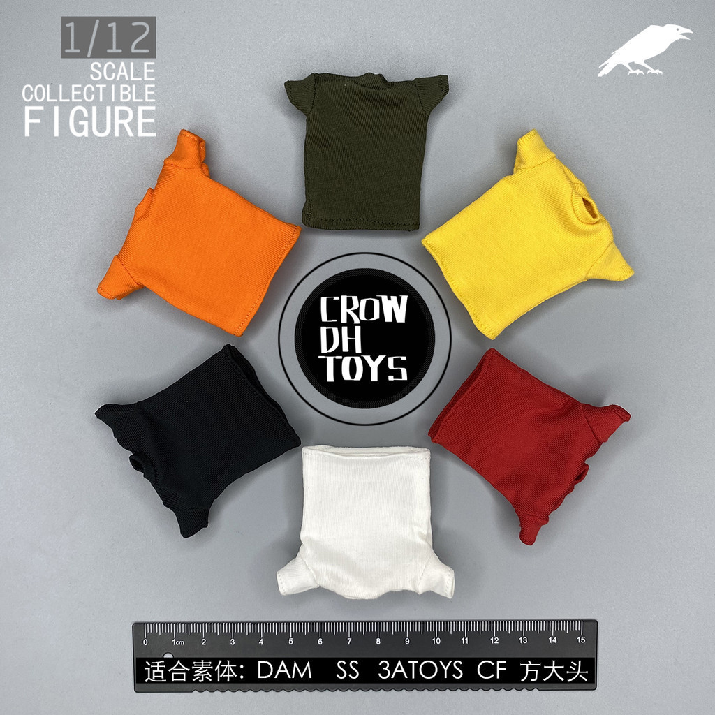 1/12 Soldier CROWNHTOYS Doll เสื ้ อแขนสั ้ น 20 ซม . ( ข ้ อเสนอพิเศษ )