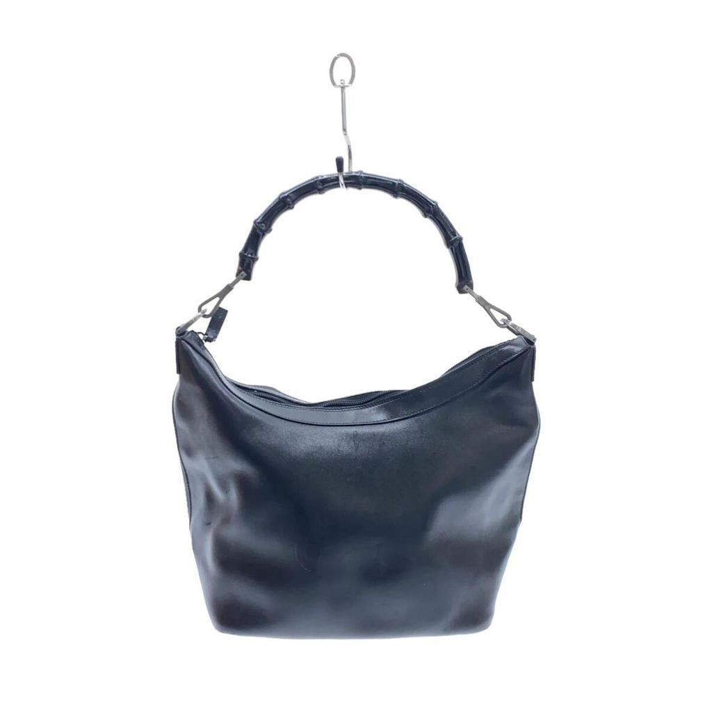 GUCCI Handbag Shoulder Bag Bamboo Black Direct from Japan Secondhand