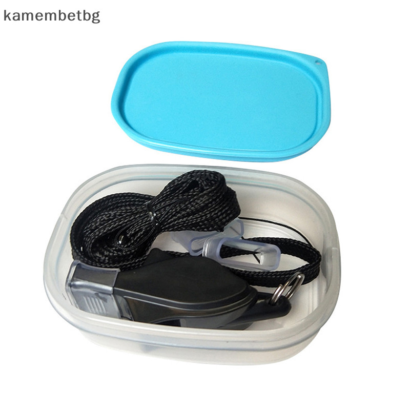 Kamembetbg คุณภาพสูงกีฬา Dolphin Whistle นกหวีดพลาสติกผู้ตัดสินนกหวีด TH