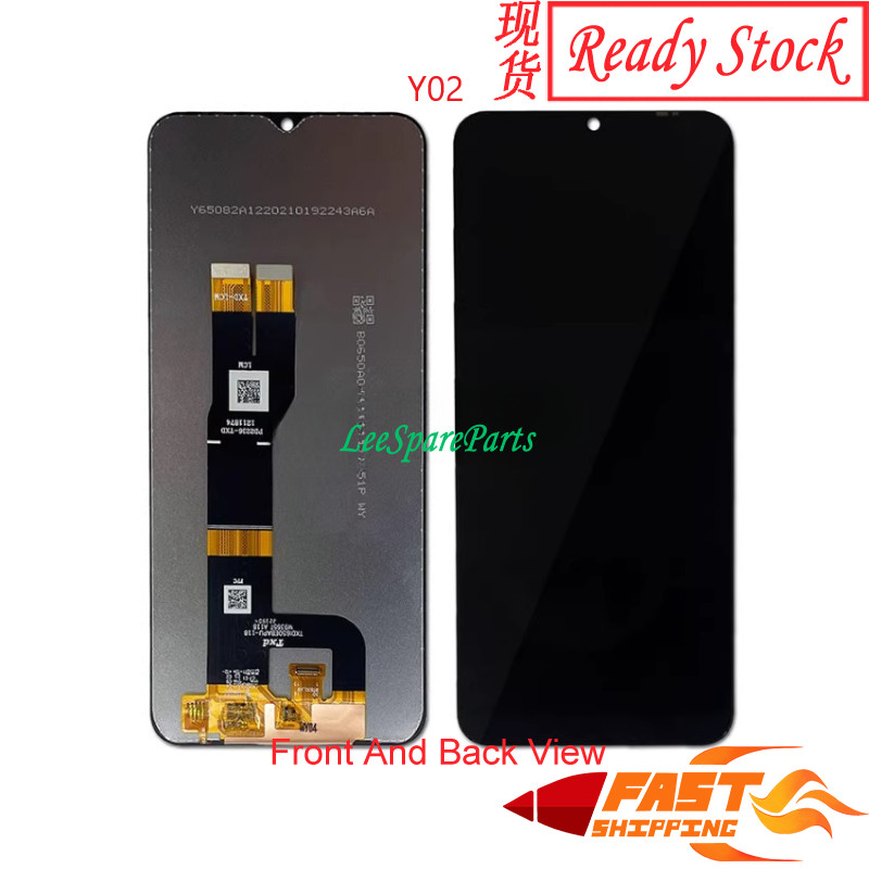 Vivo Y02 / Y02a / Y02s / Y02T ชุดจอแสดงผล LCD หน้าจอสัมผัส Digitizer สําหรับเปลี่ยน