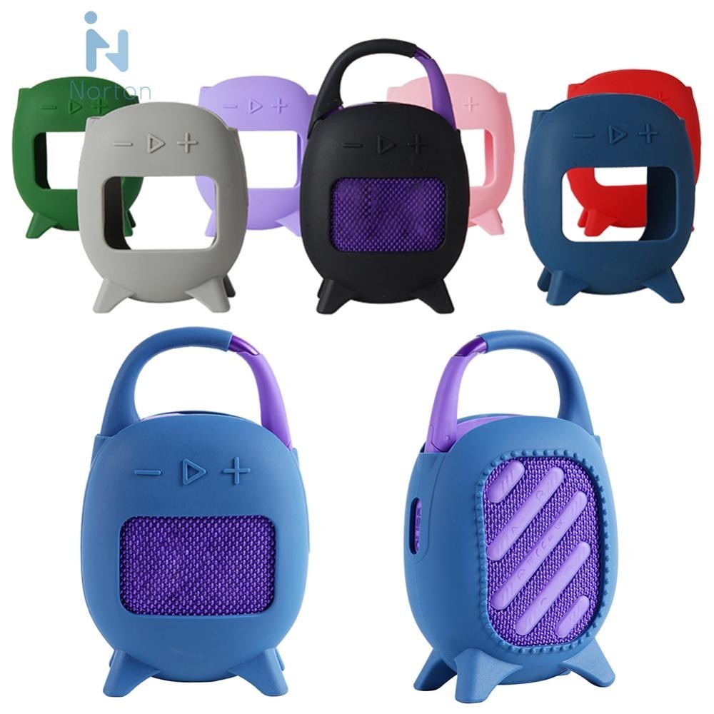 เคสซิลิโคนกันกระแทกป ้ องกัน Stand Up Carrying Cover สําหรับ JBL Clip 5 [Norton.th ]