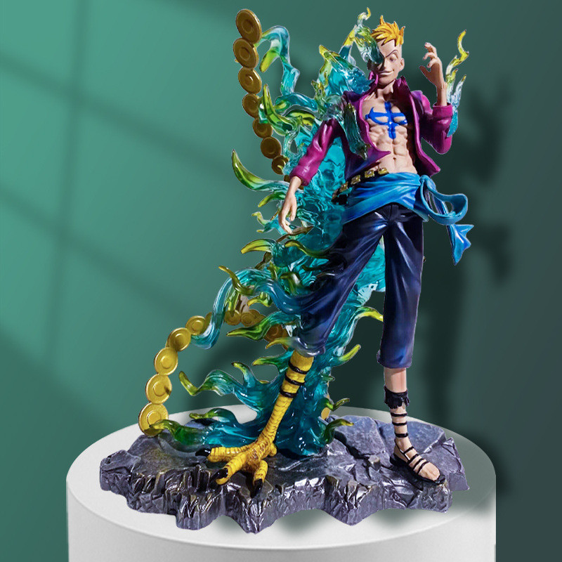 One Piece GK IU Resonance Series Phoenix Ace Marco Whitebeard Pirates Figure Model