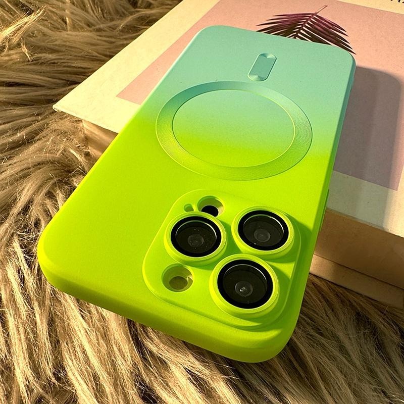 หรูหราชาร์จไร้สายไล่โทนสีรูปแบบเคสโทรศัพท์สําหรับ ไอโฟน 11 12 13 14 15 มือโปร สูงสุด บวก นุ่มแม่เหล็กซิลิโคนกรณีปก