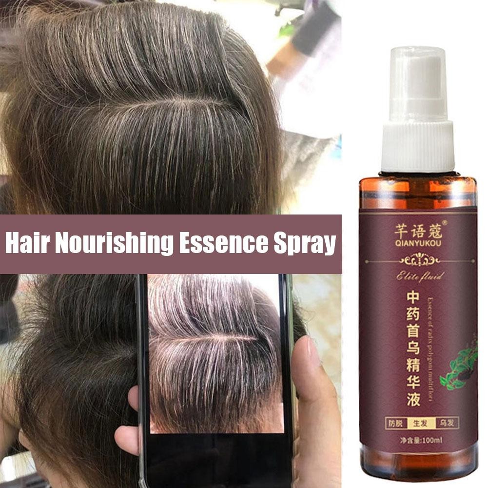 Hair Essence Spray แชมพูผู ้ สูงอายุวัยกลางคน Hair Care Essence J9T4
