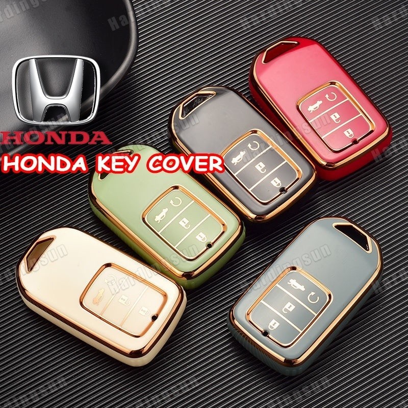 Honda ฝาครอบกุญแจรถสําหรับ honda Civic CRV BRV City Accord 2014 ถึง 2020 Keyless honda คลิกอุปกรณ ์ เสริม