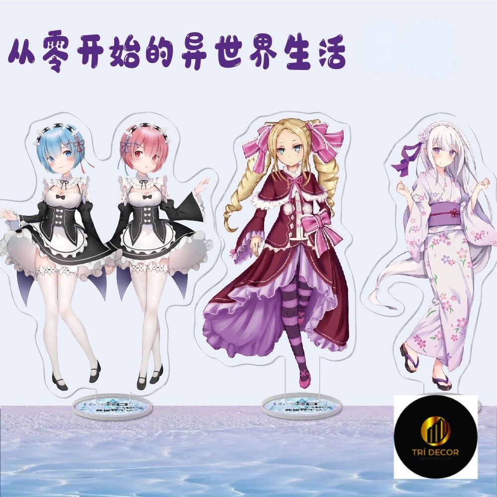 Re: Life in a Different World from Zero Creative Acrylic Stand for Desktop Decor