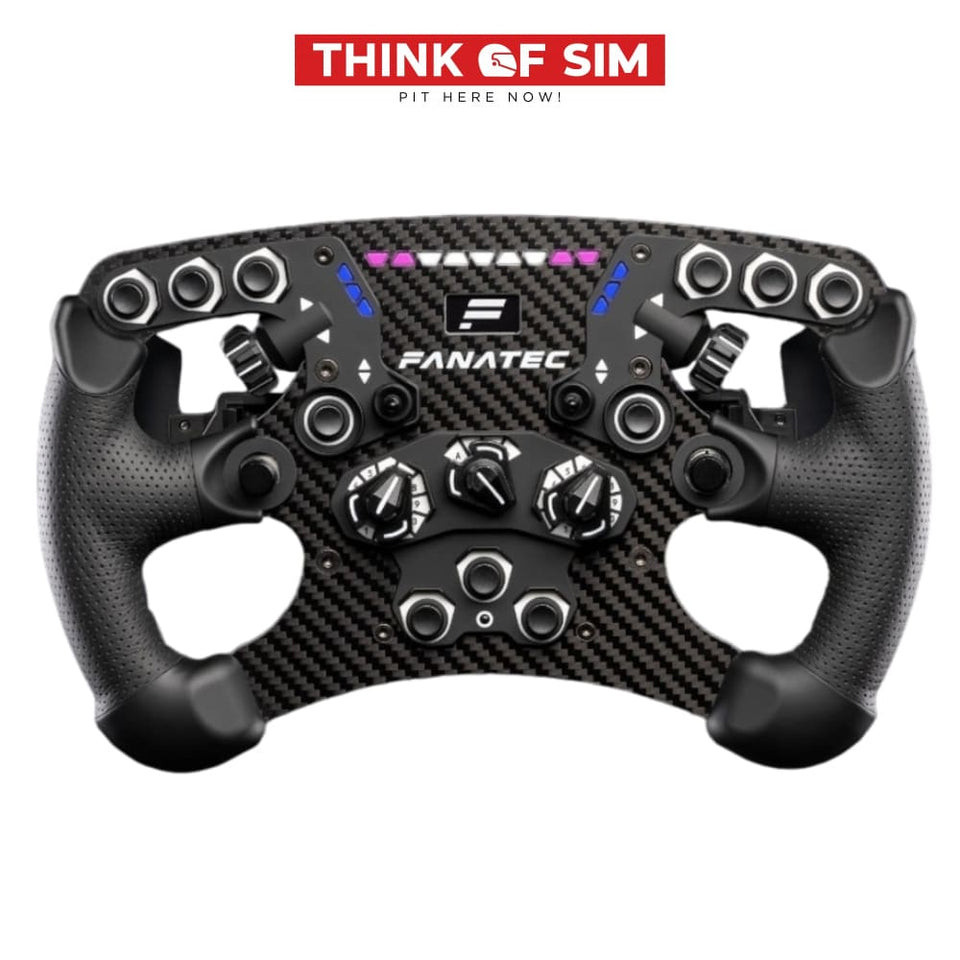 Fanatec Clubsport Steering Wheel Formula V2.5 (White Buttons) Complete QR1