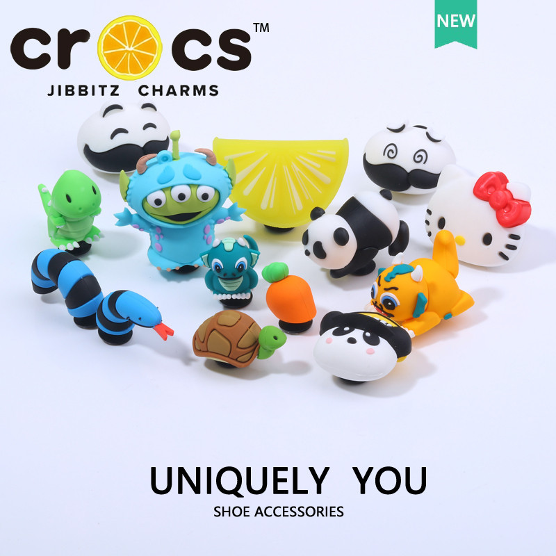 3d jibbitz crocs รองเท ้ าหัวเข ็ มขัดสามมิติการ ์ ตูนสัตว ์ อุปกรณ ์ เสริมรองเท ้ า 2024 สไตล ์ ใหม ่ อุปกรณ ์ เสริมรองเท ้ า
