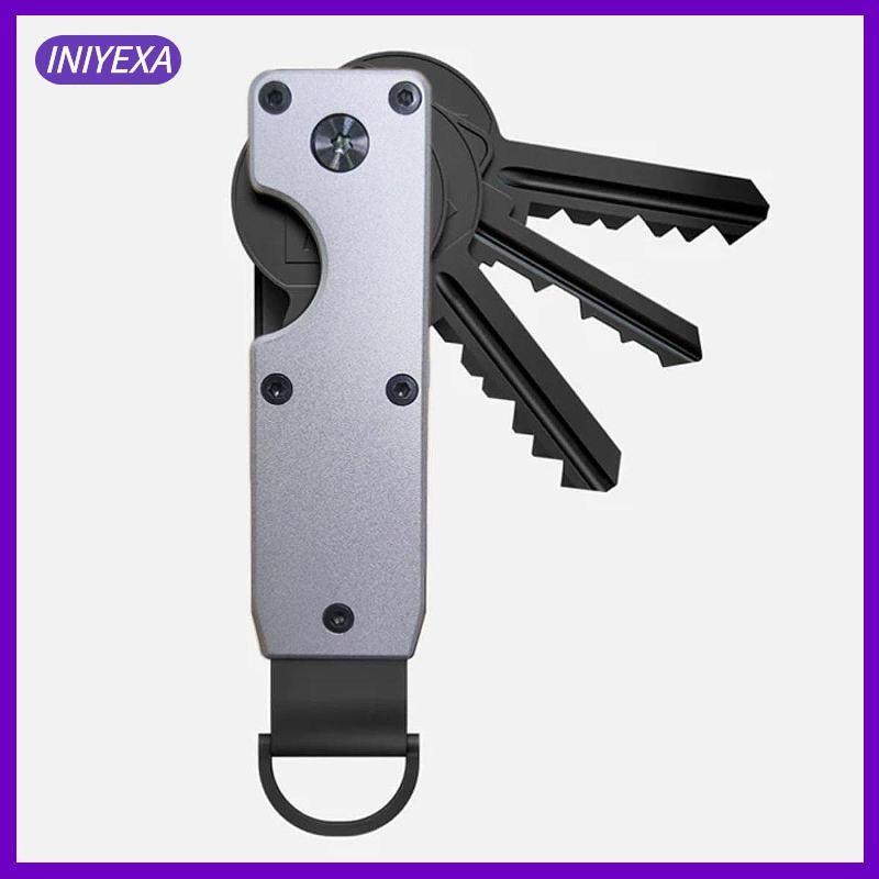 [Iniyexa] Key Organizer ที่ใส่กุญแจแบบโลหะแบบพกพา Secures 2-6