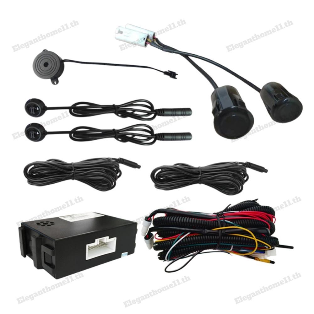 Bsd ไฟเตือน 12V Blind Spot Monitoring System ชุดเซ ็ นเซอร ์ ที ่ จอดรถอัลตราโซนิก