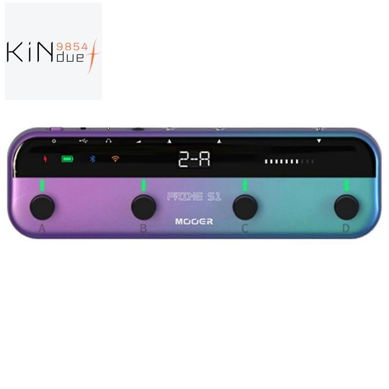 【kindue9854f 】 Mooer Prime S1 Dual Channel Effector Pedalboard สําหรับเอฟเฟกต ์ กีตาร ์ และ Tones, Looping Music