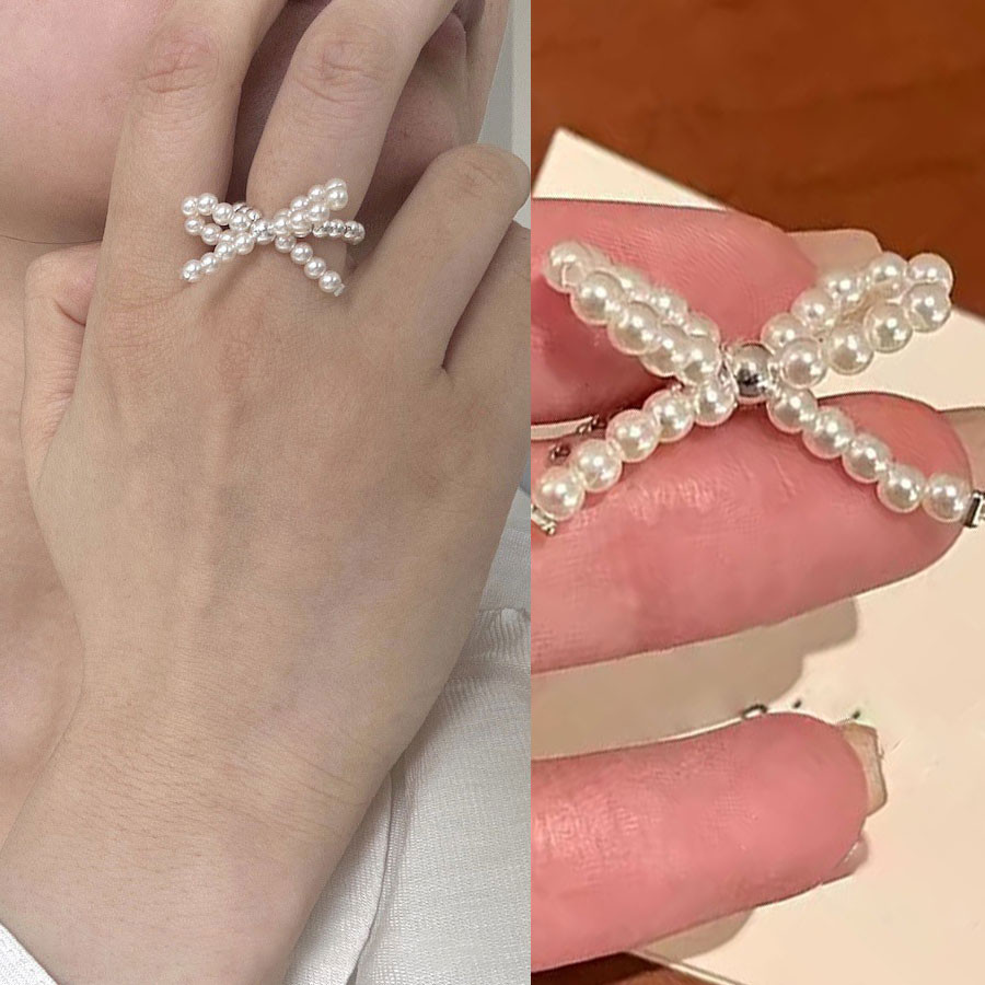 Super Fairy Light Luxury High-End Bow ลูกปัดบุคลิกภาพยืดหยุ ่ นแฟชั ่ น Classy