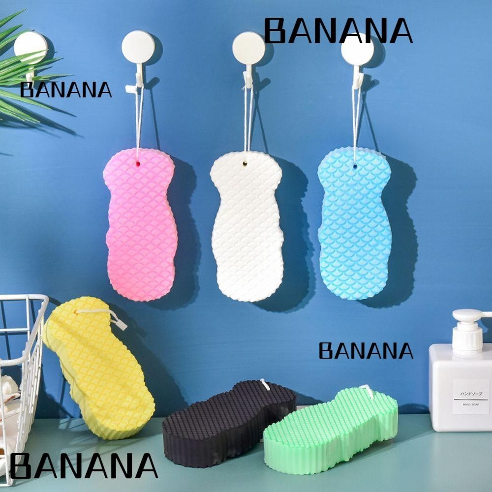 Banana1 Baby Child Bath Sponge Body Cleanser Supplies PVA Natural Soft Kids and Adult Exfoliating Bath Sponge