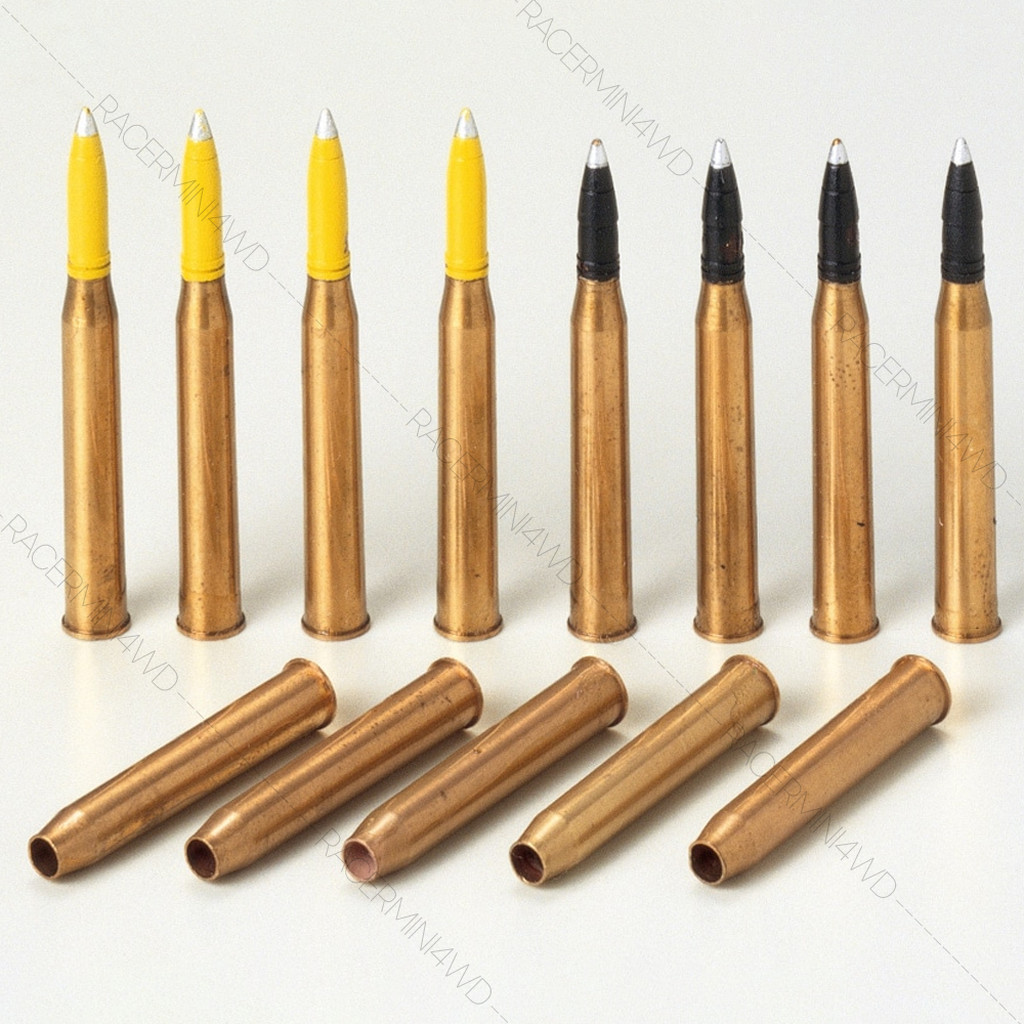 TAMIYA 35166 Detail Part1/35 King Tiger Brass 88mm Projectiles