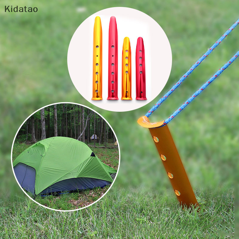 Kidatao 23/31 ซม.อลูมิเนียม U-Shaped เต็นท์เล็บเต็นท์ Stakes Snow Peg ทราย Peg สําหรับกลางแจ้งใหม่