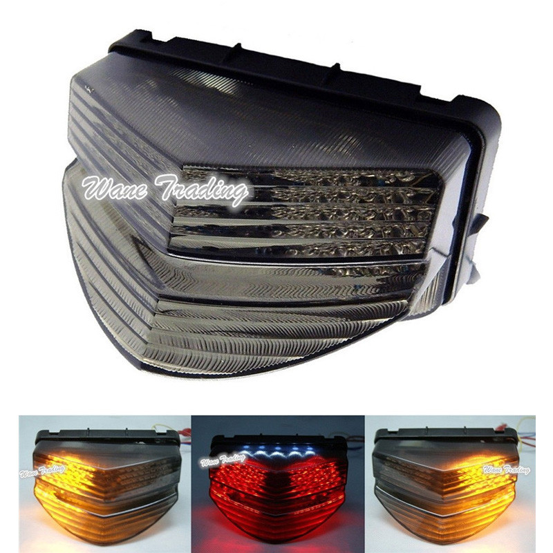 Waase สําหรับ Honda CBR600F4i CBR 600 F4i 2001 2002 2003 ไฟท้ายด้านหลังเบรคไฟเลี้ยวแบบบูรณาการไฟ LED
