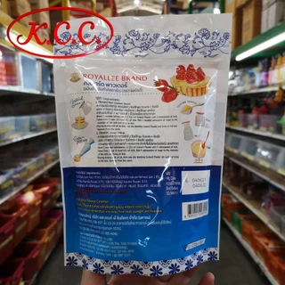 BP ผงคัสตาร์ด พาวเดอร์ แป้งสำหรับทำคัสตาร์ด custard powder ตรา รอยัลลี่ น้ำหนัก 300 กรัม เปลี่ยนแพ็คเกจใหม่