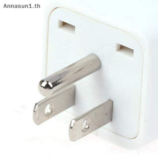 Annasun ใหม่ Universal USA Travel Charger ญี่ปุ่นอะแดปเตอร์แปลงเยอรมันรัสเซีย AU UK Kr EU To US AC Power Socket America Plug TH