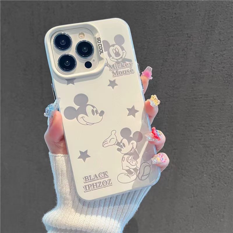 เคส การ์ตูน เคสมิกกี้น่ารัก Samsung galaxy s24fe s25 ultra note20 ultra s20 fe s21 s22 + s23 plus s24 ultra 5G ปลอก casing