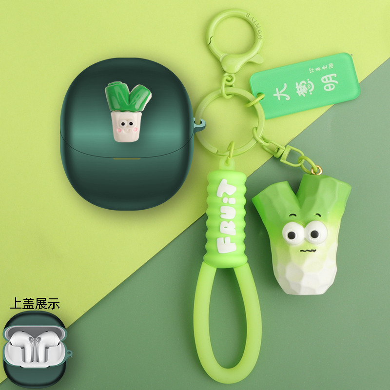 For SoundPeats Air5 Case Cute SoundPeats Air5 Silicone Soft Case Creative Astronaut Keychain Pendant