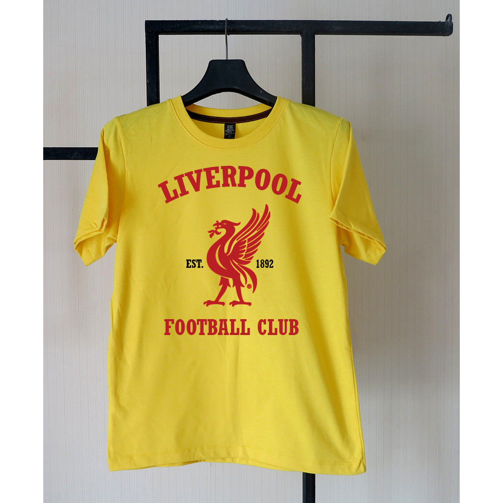 [S-5XL]เสื้อลิเวอร์พูล เสื้อยืดสกรีนLIVERPOOL EST.1892 เสื้อยืดสำหรับแฟนๆลิเวอร์พูล ผ้าคอทต้อนแท้ เนื้อนุ่ม ใส่ไม่ร้อน ใ