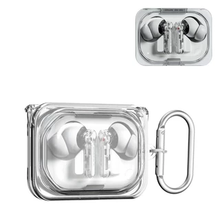 Inter Protective Earbud Sleeve Clarity Soft Texture Earbud Case ยืดหยุ่น TPU Earbud Protections Cover สําหรับ Nothing Ear