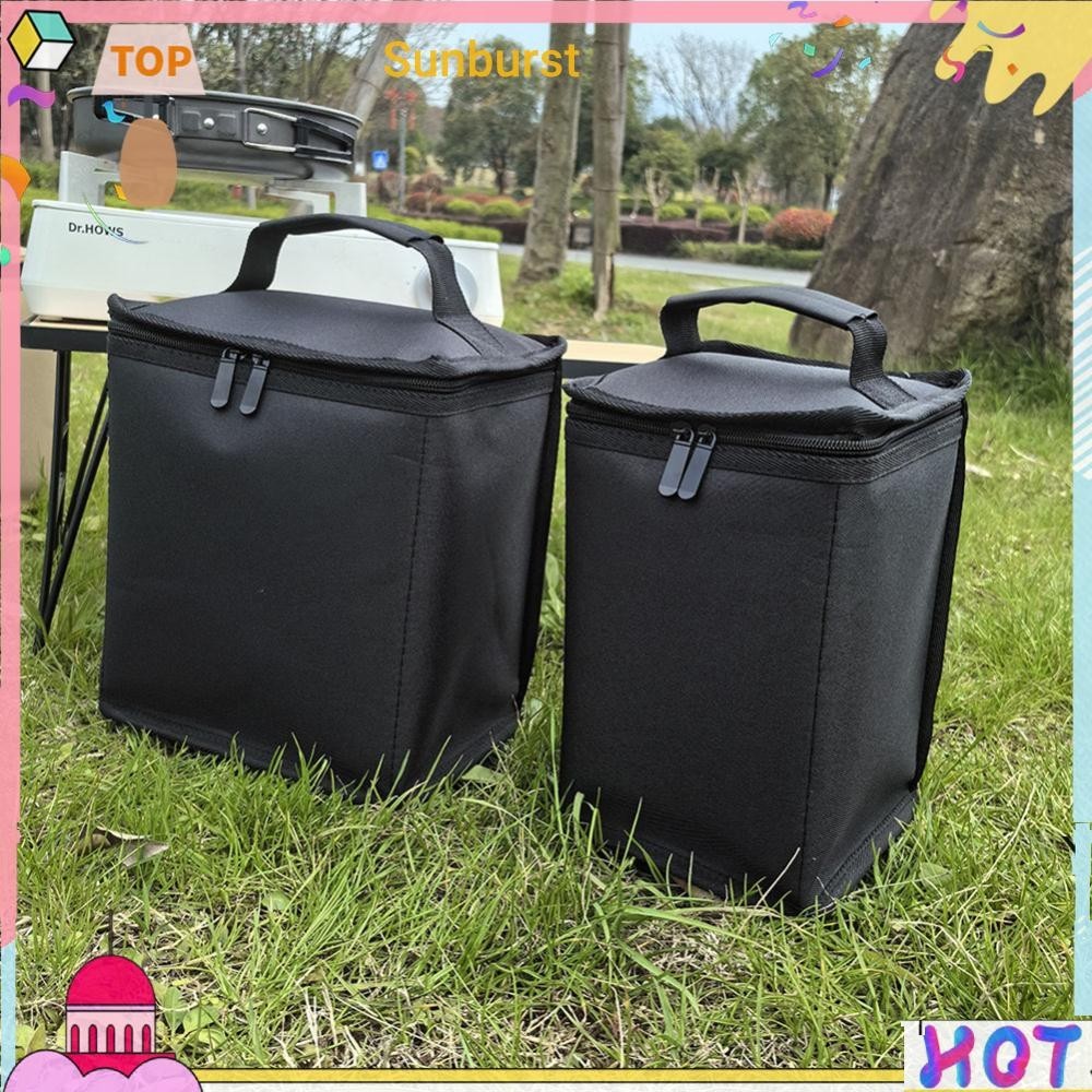 Camping Lantern กระเป๋าถังแก๊ส 600D ผ้า Oxford พร้อมที่จับสําหรับตั้งแคมป์กลางแจ้ง [Sunburst11.th]