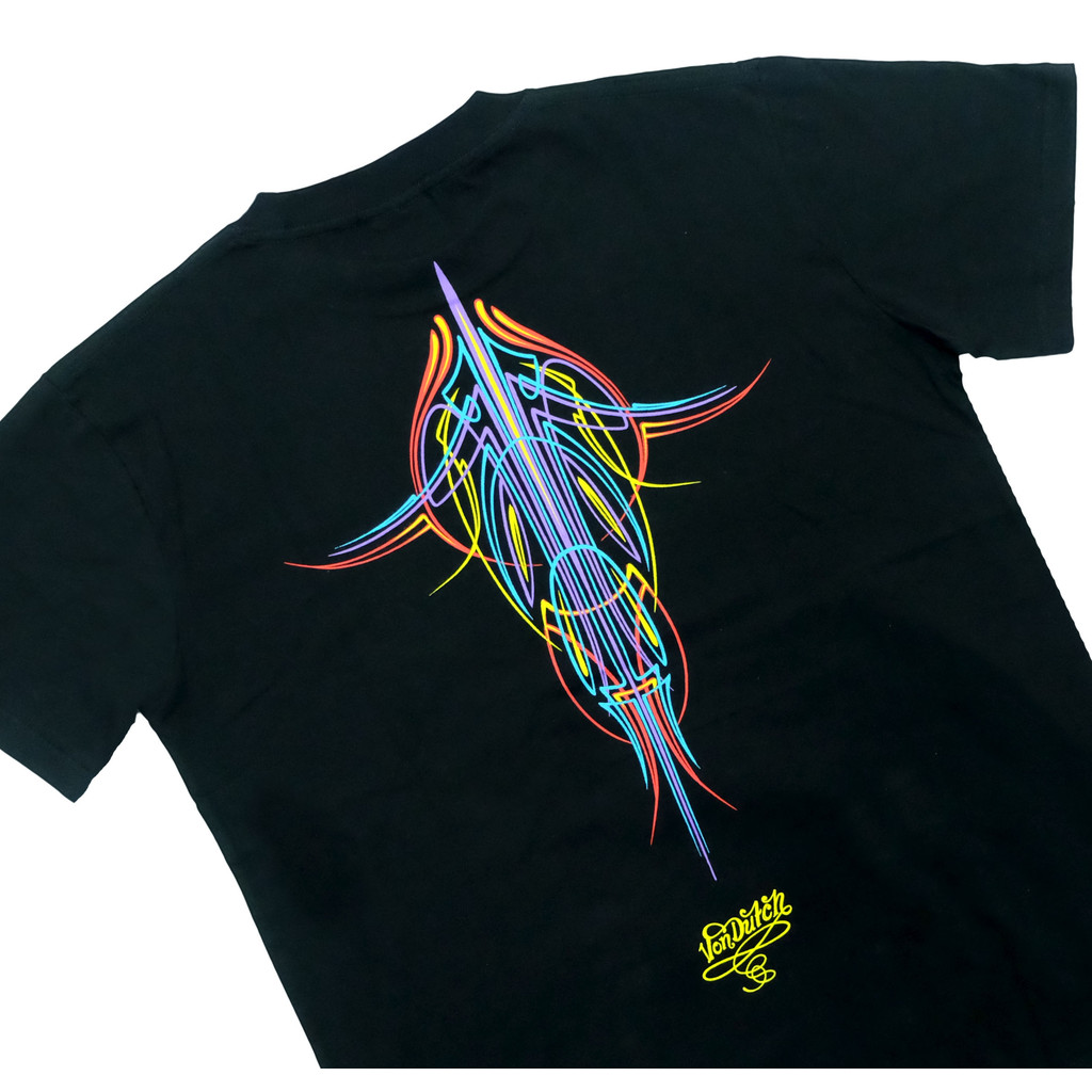 เสื้อยืด Von Dutch 1387 สีดํา