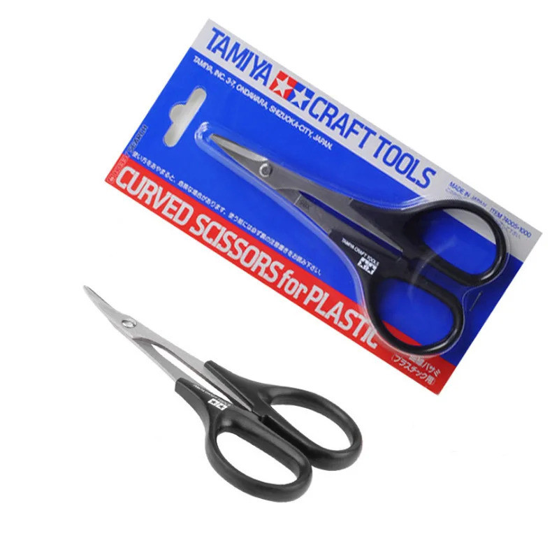 TAMIYA โลหะสแตนเลส RC รถกรรไกร Toll 74005 สําหรับ RC รถเรือ Body Shell Bodyshell กรรไกรโค้ง RC เครื่องมือ