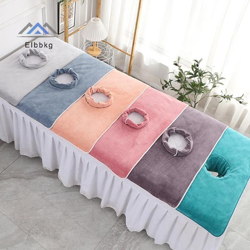 Eibbkg 40*80 ซม.หนา Beauty SPA โต๊ะนวด Planking Face Towel พร้อมเตียงหลุมลดราคา