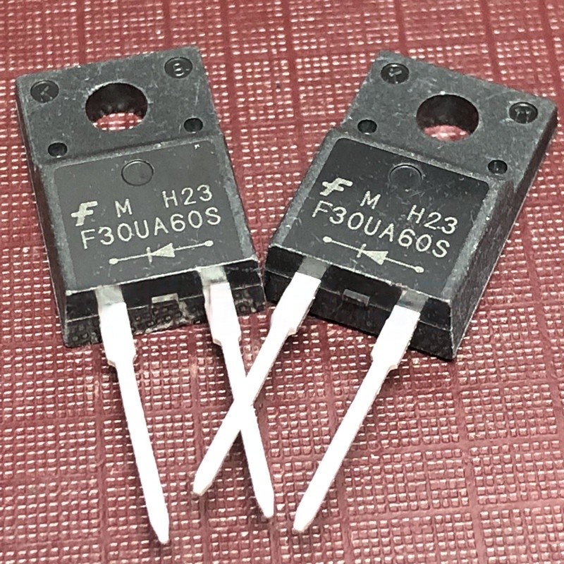 ((1 ชิ้น) ชิ้นส่วนอิเล็กทรอนิกส์ F30UA60S FFPF30UA60S พร้อมสต็อก TO-220F 600V 30A