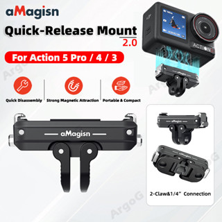 aMagisn โลหะแม่เหล็ก Quick Release Mount สําหรับ DJI OSMO Ac…