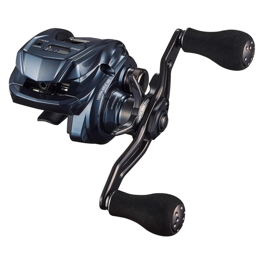 DAIWA TIERRA AIR Baitcasting Reel IC 100HL Counter Model  
DAIWA TIERRA AIR Baitcasting Reel IC 100X