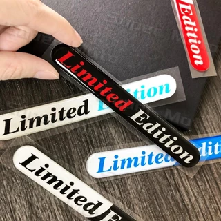 3d เรซิ่นเจล Limited Edition โลโก้รถจักรยานยนต์สติกเกอร์ Decor Body การใช้ถังจักรยานจักรยาน Racing Decal สําหรับ Suzuki Yamaha BMW Honda KTM Bajaj