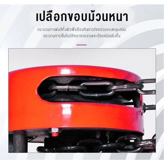 PPD G80 รอกโซ่ 1-3ตัน 2-6เมตร รอกยกของ เครื่องมือ​ช่าง​ รอกโซ่มือสาว โซ่ใช้งานราบลื่นและไม่ติดขัด แบบกลม