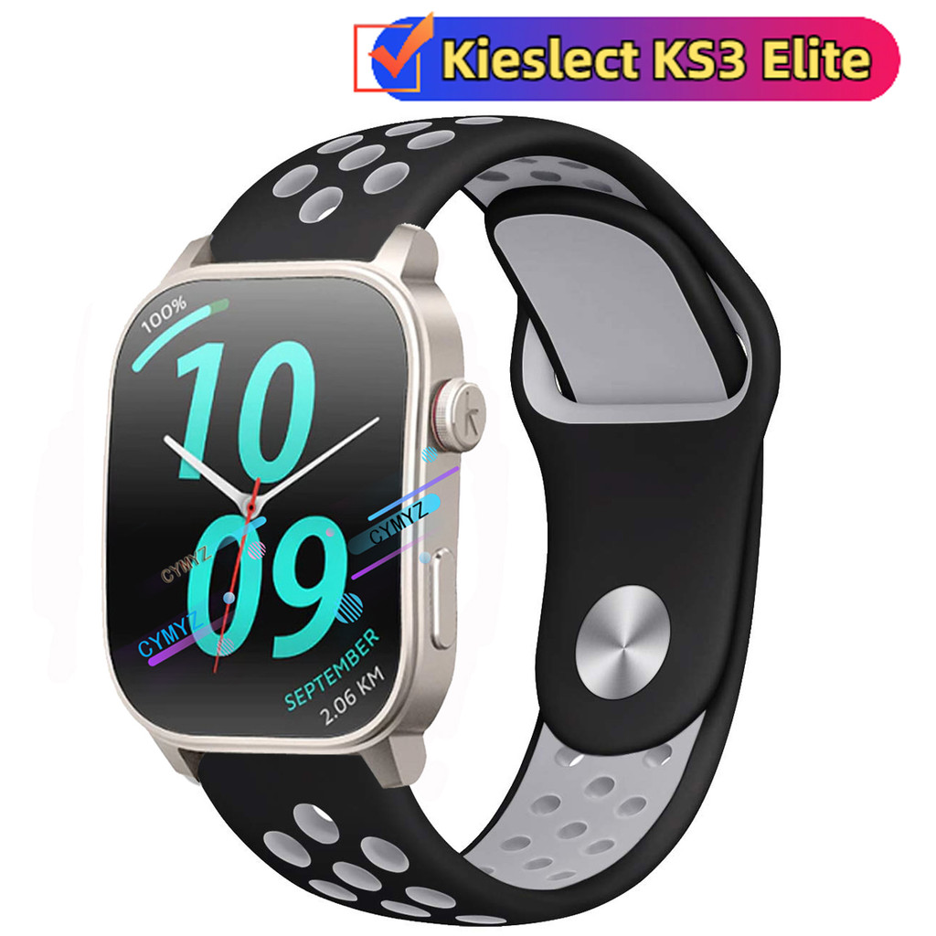 Kieslect KS 3 2 pro Strap สายซิลิโคน Kieslect KS3 Elite Strap สายรัดข้อมือกีฬา