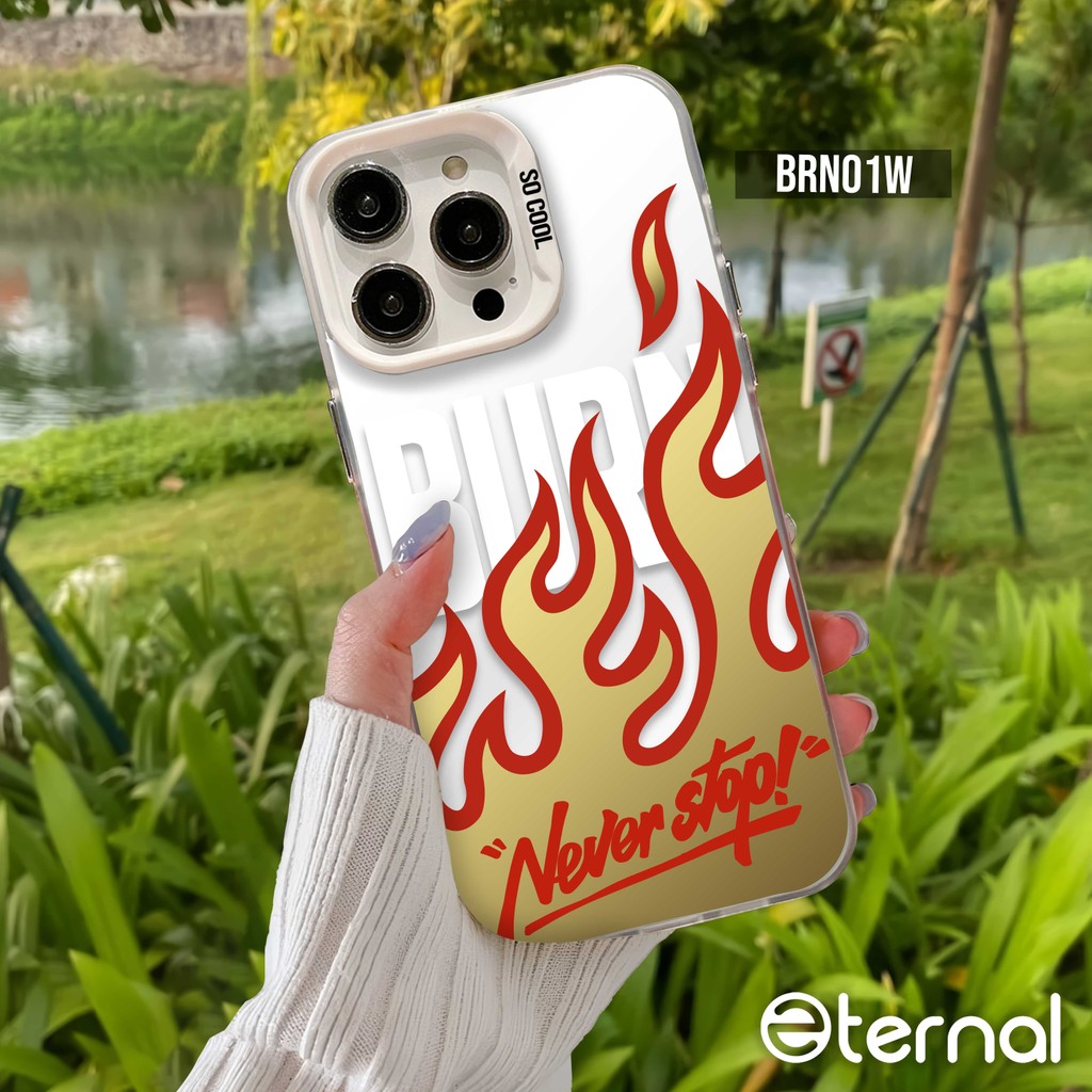 ETERNAL IMD FIRE BURN CASE INFINIX 30I 40 40I 50 PRO PLUS SMART 8 HOT 20S 30 PLAY CASING